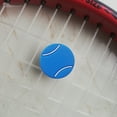 thumbnail image 3 of 5 Pieces Tennis Rackets Shock Absorber Dampeners Anti-vibration Vibration Dampener Sport Vibration Reduction Dampers Buffers Accessories Professional Blue, 3 of 7
