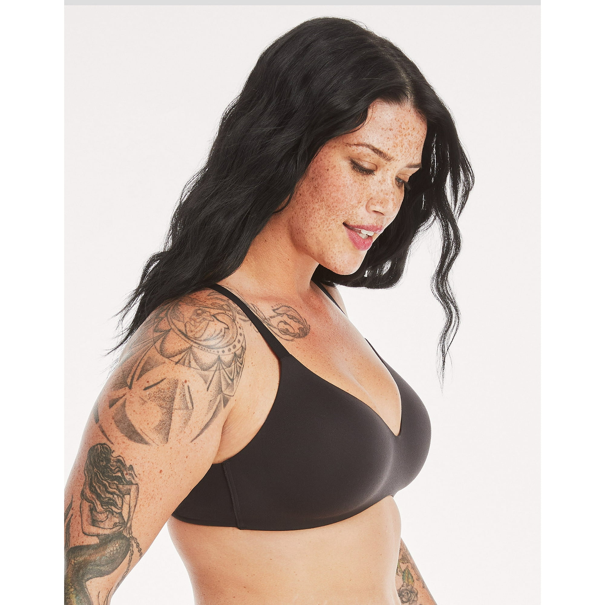 Hanes ComfortFlex Fit Wirefree Seamless T-Shirt Bra, Style MHG565