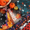 thumbnail image 5 of Poezie 10 Pcs Halloween Fabric Square Pumpkin Cats Owls Pattern Halloween Printed Fabric for Sewing Quilting Apparel Crafts Home Decor Supplies, 5 of 7