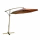 thumbnail image 1 of Ilios Innova | Sombrilla Banana para Jardín Exterior 3m de Diámetro, Sombrilla Plegable con Inclinación Ajustable y Manivela, Estructura de Acero Reforzado y Poliéster Resistente para Terraza y Patio, 1 of 9