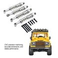 thumbnail image 2 of Youkk 4pcs Wear-resistant Front Rear Shock Absorber For MN 1/12 D90 RC Car Accessories Silver, 2 of 6