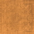 thumbnail image 1 of Ahgly Company Indoor Square Oriental Orange Industrial Area Rugs, 8' Square, 1 of 4