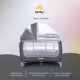 thumbnail image 2 of Cuna Corral para Bebé Plegable con Cambiador y Colchón Impermeable Memory gris Grande, 2 of 10