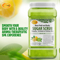 thumbnail image 3 of SPA REDI - Sugar Body Scrub, Lemon and Lime, 128 Oz, Exfoliating, Moisturizing, Hydrating and Nourishing, Glow, Polish, Smooth and Fresh Skin - Body Exfoliator, 3 of 7
