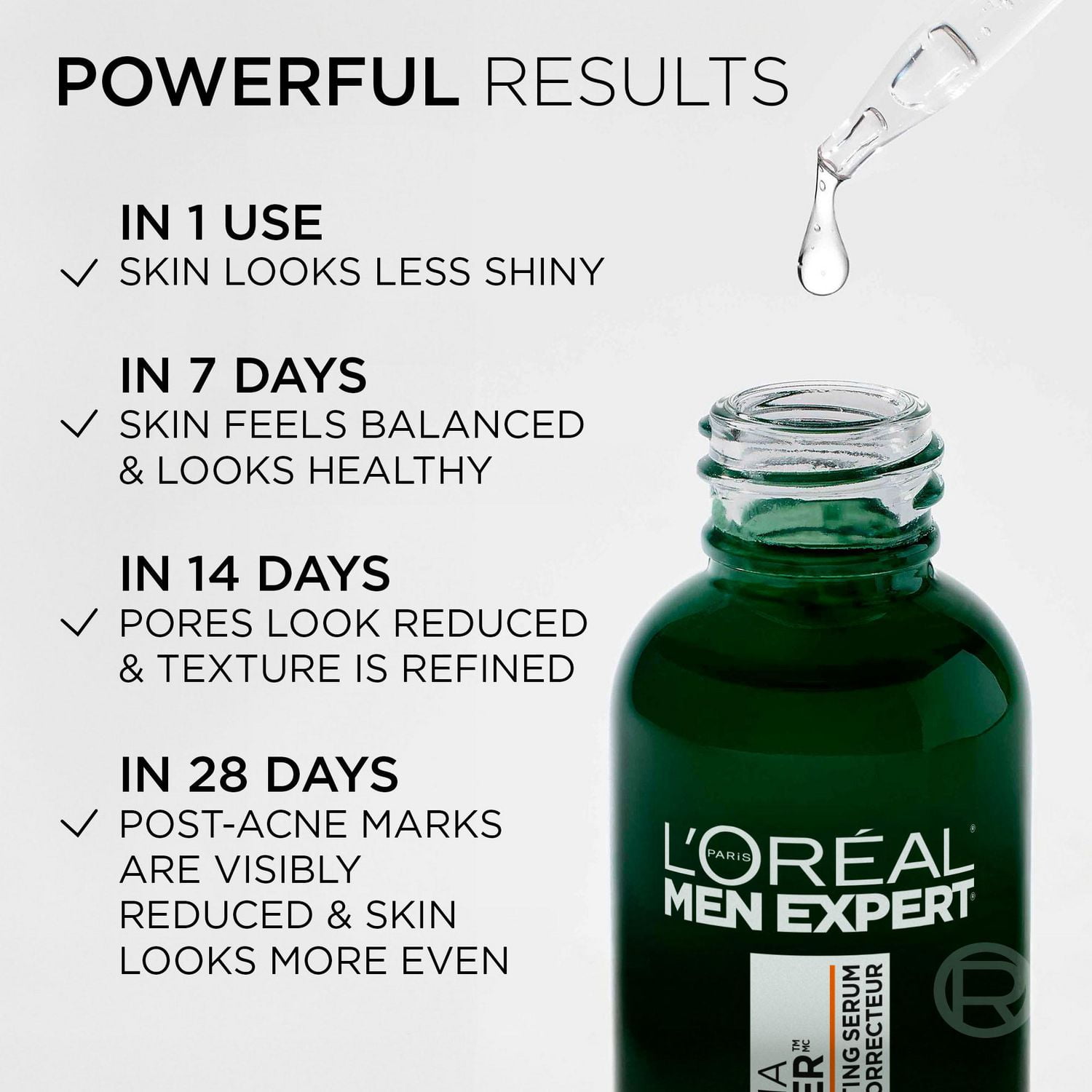 L'Oréal Paris Men Expert Derma Power Correcting Acne Serum, 30 ml