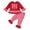 Red, variant on Bagilaanoe 2Pcs Baby Girl Valentine's Day Clothing Sets Toddler Heart Print Long Sleeve T-shirt Tops + Flare Trousers 12M 18M 24M 3T 4T 5T 6T Kids Pants Set