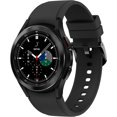 thumbnail image 1 of Restored Samsung Galaxy Watch 4 Classic 42mm, R885 (GPS + Cellular) Stainless Steel (Refurbished), 1 of 5