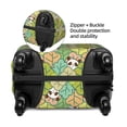 thumbnail image 4 of Lsque Cartoon Panda And Leaf Printed Luggage Cover, Travel Luggage Protector,Scratch and Dirt Resistant, Fits 18-32 Inch Luggage - X-Large, 4 of 9