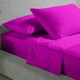 thumbnail image 3 of RV-Sheets (72" X 80") RV Camper King 400-TC Egyptian Bedsheet 15" Deep Pockets 4-PC Hot Pink, 3 of 9