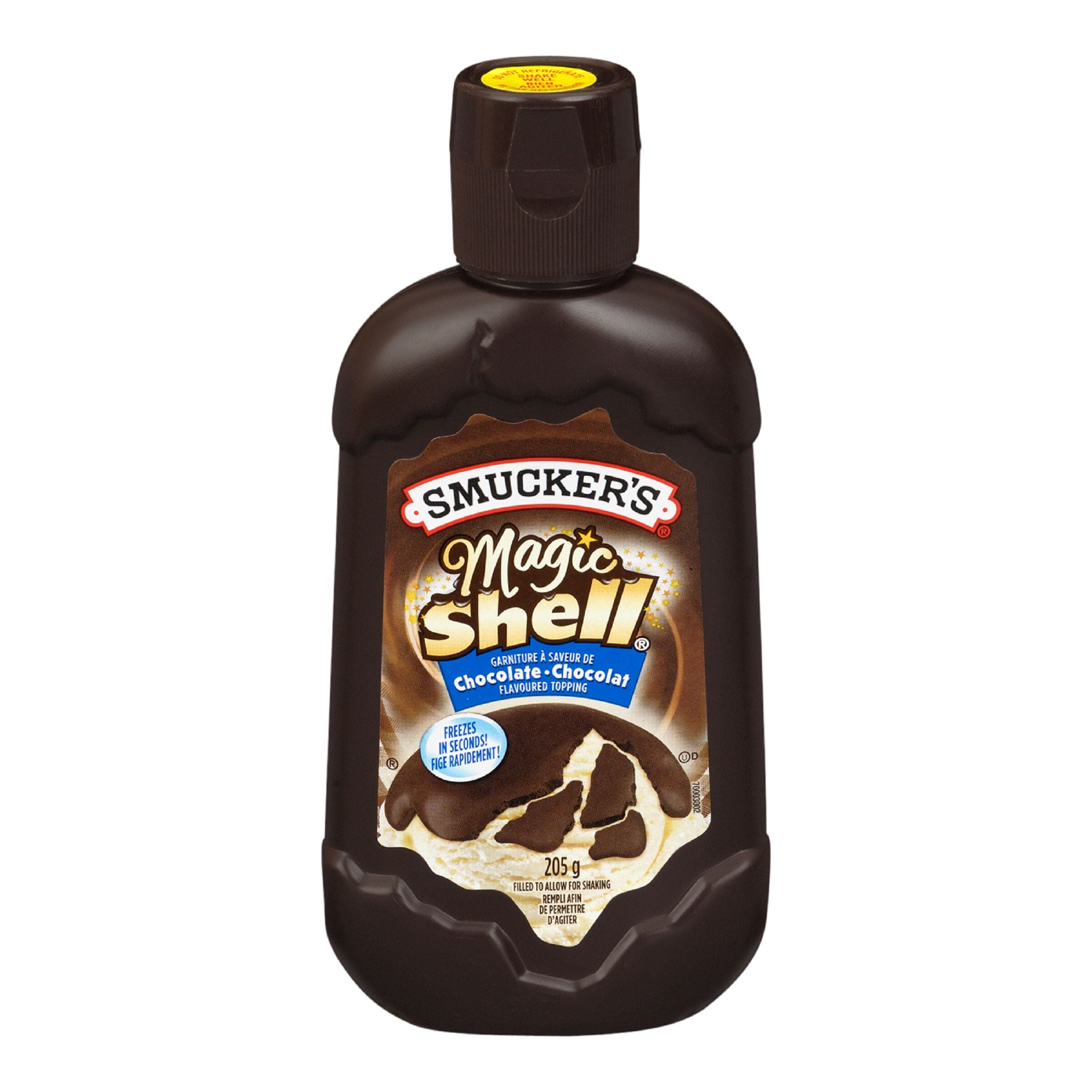 Smucker's Magic Shell, Chocolate Flavoured Topping, 205g, 205 g