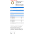 thumbnail image 2 of Oil Drain Plug Gasket - Compatible with 1965 - 1976 Dodge Coronet 1966 1967 1968 1969 1970 1971 1972 1973 1974 1975, 2 of 2