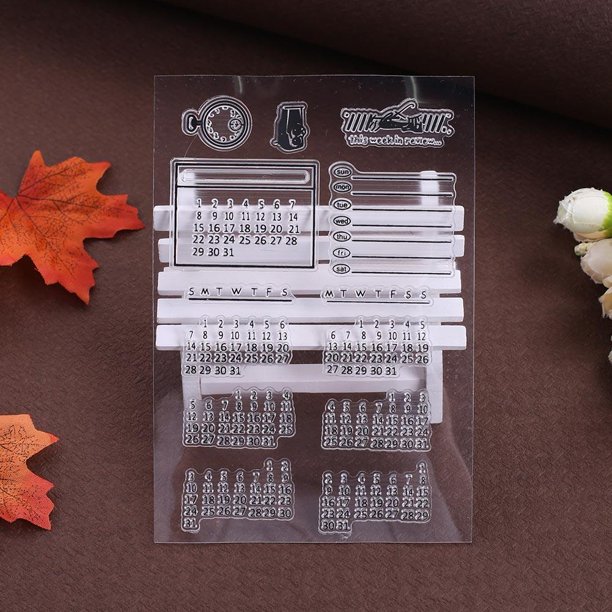 Cuadros Decorativos Sellos de silicona transparentes, hoja de sellos DIY, álbum de fotos, decoración, regalo