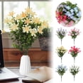 thumbnail image 3 of Bulk 24 Bundles Artificial Flowers for Outdoor and Indoor Decor, for DIY Spring Summer Wedding and Home Decoration, Table Centerpiece and Garden Accents, 3 of 5