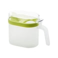 thumbnail image 3 of XWSHYW Almacenamiento y Organización de La Cocina. Recipiente de Plástico para Aceite, Utensilios de Cocina para El Hogar, Vinagre, Vino, Aceite, Botella., 3 of 7