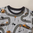 thumbnail image 6 of Esaierr 2-8 Years Boys Clothes Set Cartoon Print Cotton Short Sleeved T-Shirt Tops Shorts Clothes Summer 2PCS Fashion Outfit for Kids Baby, 6 of 8