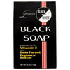 Genuine Black and White Black Soap, 6 oz., All Skin Type