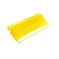 thumbnail image 4 of 6 Inch x 0.1 Inch Yellow Cable Zip Ties Self-Locking Nylon Tie Wraps 80 Pack, 4 of 5