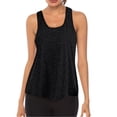 thumbnail image 2 of Women's Workout Tank Tops Sleeveless Mesh Racerback Gym Clothes Summer Yoga Shirts, 2 of 5