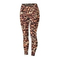 thumbnail image 3 of Gibobby Pantalones deportivos Pantalones de cintura alta para mujer, mallas deportivas suaves para yoga, pantalones para correr(Bronce， L), 3 of 5