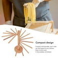 thumbnail image 3 of Pasta Drying Rack, Noodle Hanger Stand Wooden Easy To Install Space Saving Easy To Clean  For Kitchen For Pasta, 3 of 8