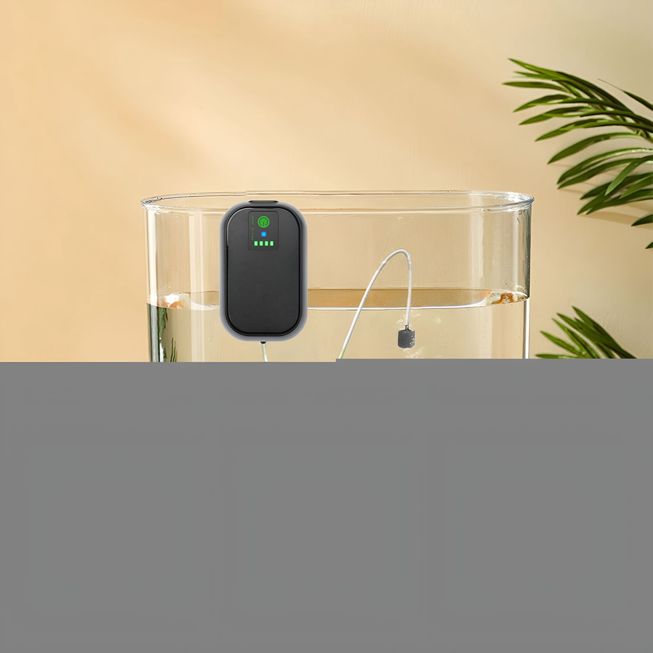 CURYMAY Rechargeable Bait Aerator with 2000Mah Battery for Live Bait,Portable Aquarium Air Pump