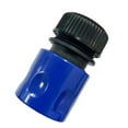 thumbnail image 3 of Conector rápido de manguera de jardín de 1/2 pulgada, adaptador de manguera de agua multiusos resistente para azul y negro, 3 of 9