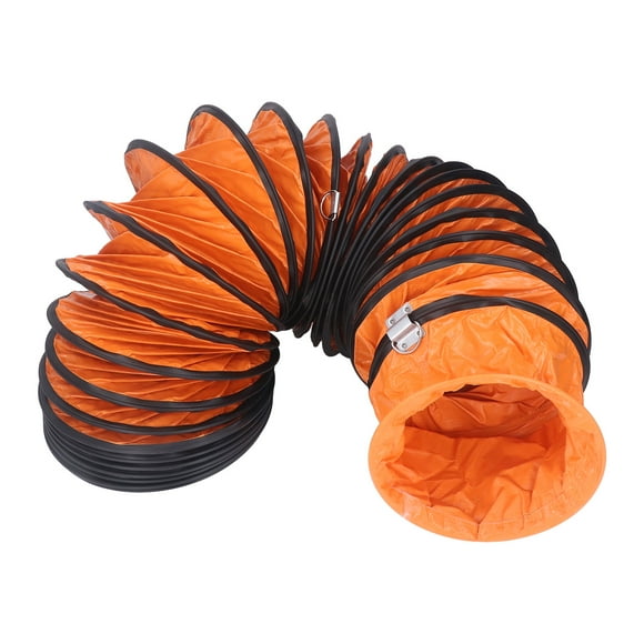 Manguera para ventilador de escape, manguera para conducto Manguera flexible para conducto de ventilador de escape de PVC Manguera para conducto de PVC Uso conveniente