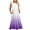 Purple, variant on onlyliua Vacation Dresses for Women 2025 Sleeveless Crew Neck Gradient Cutout Tank Dresse Beachwear Loose Fit Minimalist Design Cotton Casual for Concerts and Festivals Prime Day Deals Today 2025