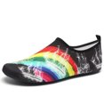 thumbnail image 1 of Zapatos de agua para niños/mujeres/hombres, calcetines descalzos de secado rápido para playa, natación al aire libre, deportes de yoga, blanco y negro, 46/47, 1 of 5