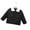 Black, variant on Godderr Toddler Baby Warm Cotton Outerwear 1T-7T Kids Winter Coat Kids Puffer Jacket Lapel Button Solid Color Winter down Coat with Pocket for Boys Girls