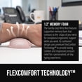 thumbnail image 5 of Gorilla Grip Gel Memory Foam Wrist Rest for Computer Keyboard, Mouse, Ergonomic Design, Desk Pads, 2 Piece Set, Light Pink, 5 of 10