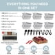 thumbnail image 2 of Kit Desechable para Buffet con Bandejas Calentadoras Alpha Living 6 Piezas, 2 of 7