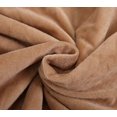thumbnail image 3 of Velboa Super Soft Leopard Blanket Double Layer Bedding Thick Sofa Cover Furry Fuzzyr Throw Blanket (Brown), 3 of 4