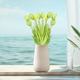 thumbnail image 2 of 12PCS Artificial Tulip Flowers 16 Inch - Real Touch Tulips with Leaves - Wedding & Home Decor Centerpiece for Spring & Special Occasions, 2 of 4