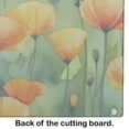 thumbnail image 5 of Poppies in Watercolor Glass Cutting Board Large 12 in x 15 in, 5 of 5