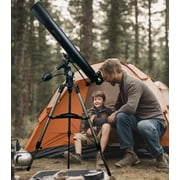 SpectrumOI 80mm Telescope for Kids 8-12 Telescope for Adults Astronomy Gifts - Premium EQ Refractor Telescope with Aspherical Eyepiece