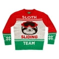 thumbnail image 4 of Tstars Boys Unisex Ugly Christmas Sweater Sloth Sliding Team Sloth Lover Kids Christmas Gift Funny Humor Holiday Shirts Xmas Party Christmas Gifts for Boy Sweater Ugly Xmas Sweater, 4 of 6