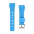 thumbnail image 1 of Injueey Correa de reloj inteligente de silicona, Color sólido, Universal, resistente al calor, reemplazo de correa de reloj de elegante para Electrónica Cielo azul, 1 of 6