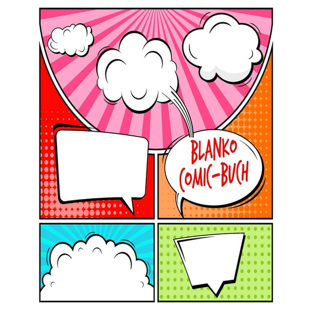 Blanko Comic Buch Leeres Raster Zum Selber Zeichnen Und Selbsgestalten Das Perfekte Geschenk Buch Fi R Kinder Walmart Com Walmart Com