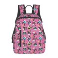 thumbnail image 3 of Balery Colorful Cute French Bulldog Lightweight Backpack for Men and Women - Durable and Water-Resistant, Ideal for School, Work, Travel, and Everyday Use, 3 of 9