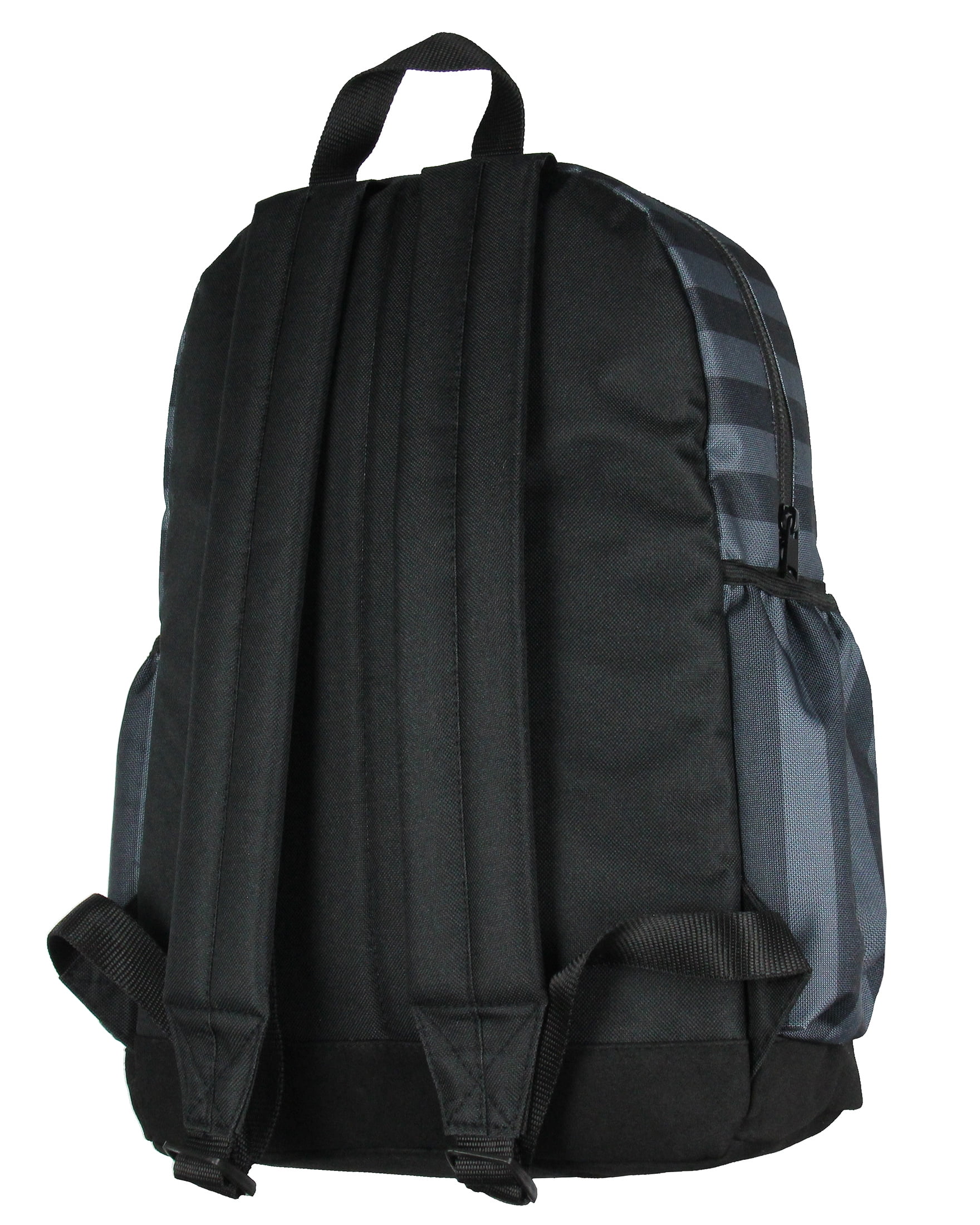Wednesday Addams TV Show Portrait Striped Travel School Dual Compartment Backpack For Daily Use 16"