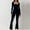Navy, variant on Aloohaidyvio Jumpsuits for Women Casual,Womens Flare Jumpsuits Sexy One Piece Bodycon Spaghetti Straps Rompers Unitard Bodysuit