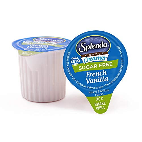 Individual top creamer cups