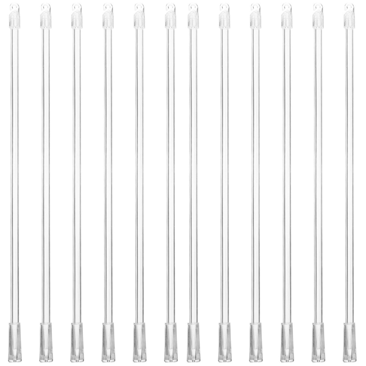 Hemoton 12 sets of Blind Wands Vertical Blinds Replacement Rods Blind