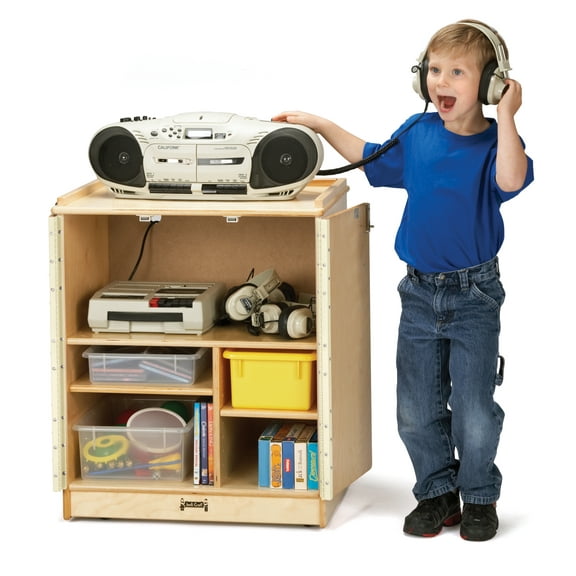 Mobile Media Cart - Lockable