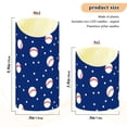 thumbnail image 4 of Baseball Blue Tile Pattern Flameless Candles 2 PCS with Remote Realistic Moving Flame LED Tapered Pillar Set for Home Decor, 4 of 7