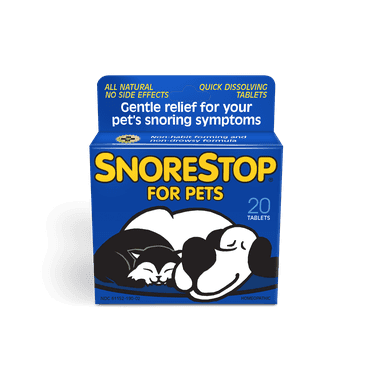 SnoreStop Snore Allergy Relief Chewable Tablets for Dogs & Cats (20 Pack)