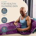thumbnail image 5 of LifePro Bioremedy Portable Far-Infrared Sauna Blanket for Weight Loss and Detox - Purple, 5 of 8