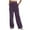 Purple, variant on Tqyyweavej Women's Sweatpants Fleece Straight Leg Casual Trousers Open-Bottom Drawstring Sweatpants with Pockets Size S to 2XL