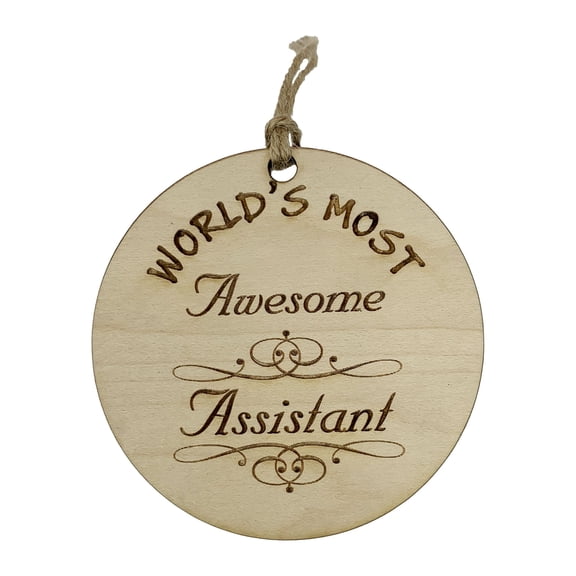 Worlds most Awesome Assistant - Ornament